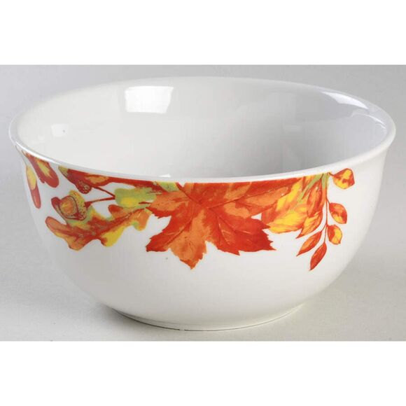 Royal Norfolk Fall Leaves Soup/Cereal Bowl Preowned - Picture 1 of 1